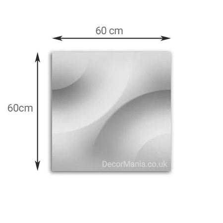 3D Wall Panel – CURVES - DecorMania.eu