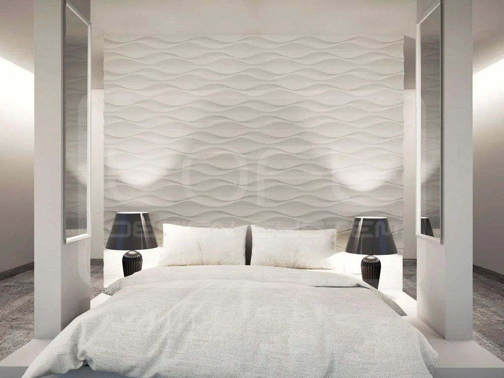 3D Wall Panel - FLOW - DecorMania.eu