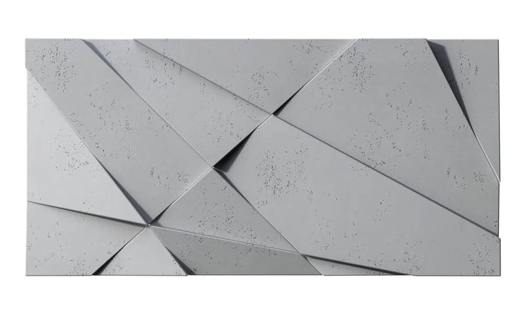 Concrete 3D Wall Panel CRYSTAL - DecorMania.eu