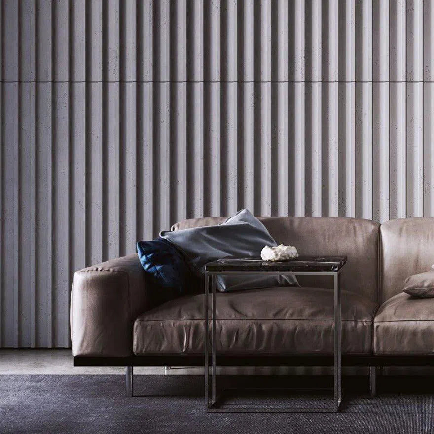 Concrete 3D Wall Panel RIFT L - DecorMania.eu