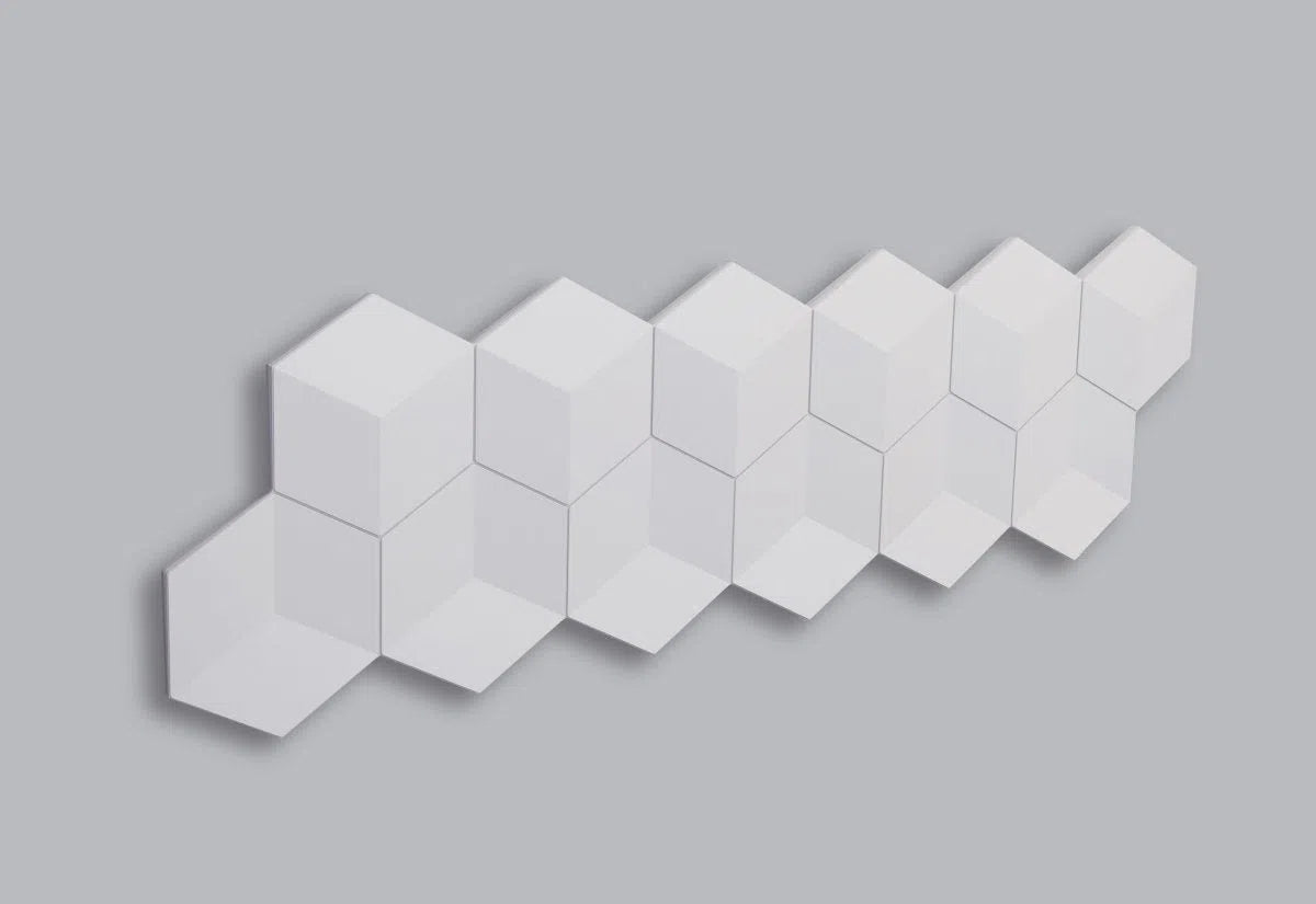 CUBE 3D WALL PANEL 1PC - DecorMania.eu