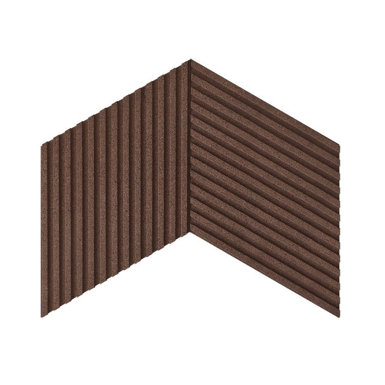 DIAMOND STRIPE 3D Cork Acoustic Panel - DecorMania.eu