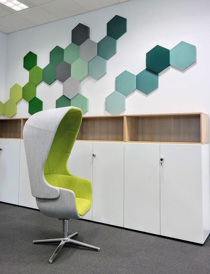 HEXA S Soft Acoustic Wall Panel - DecorMania.eu