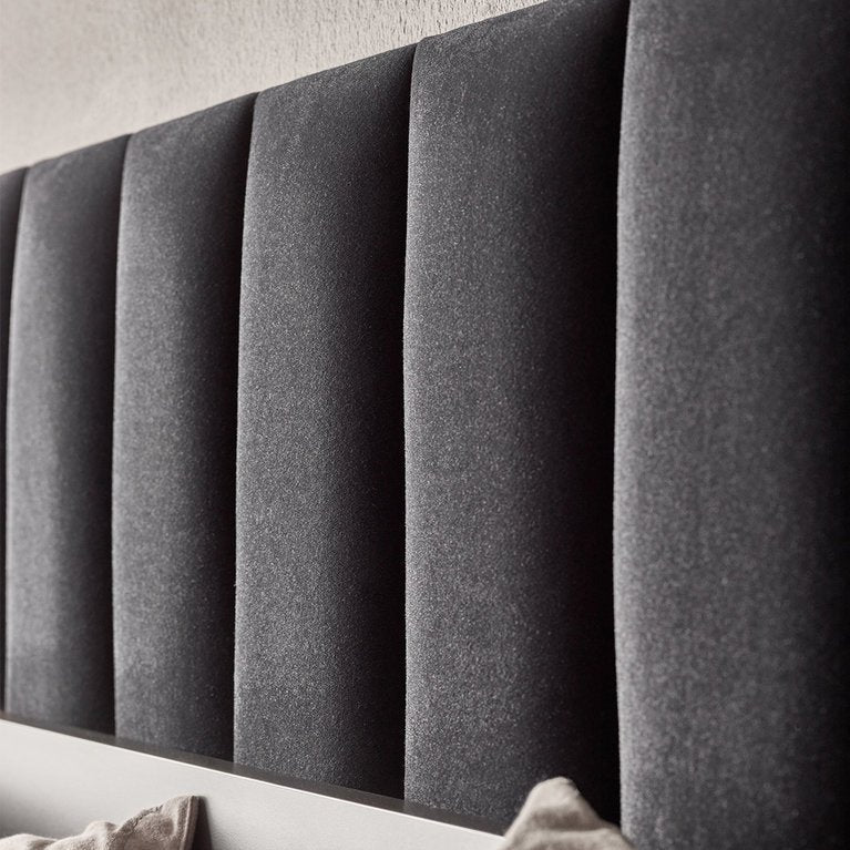 Upholstered 3D Wall Panels - Upholstered Panel 60 X 15 Cm